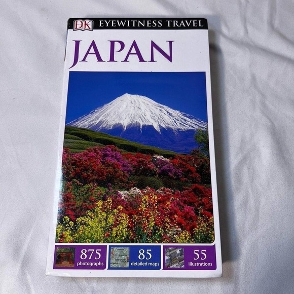 DK Eyewitness Travel Other - DK Eyewitness Travel Guide Japan Paperback 2017 English Excellent Maps Photos